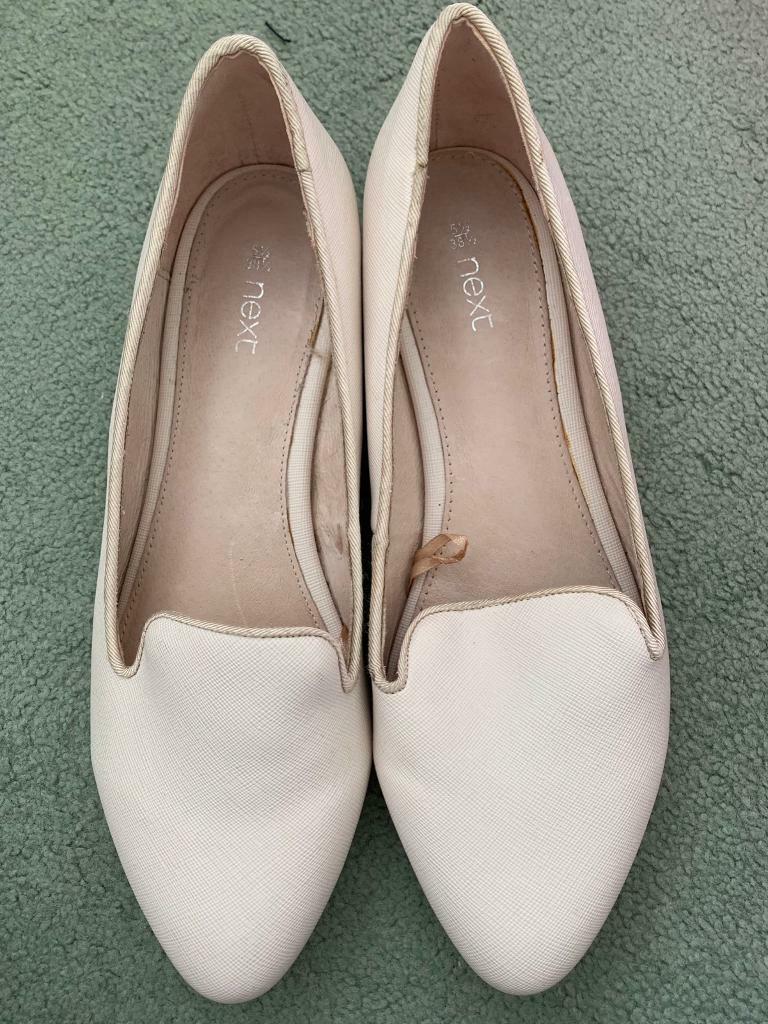 cream shoes next